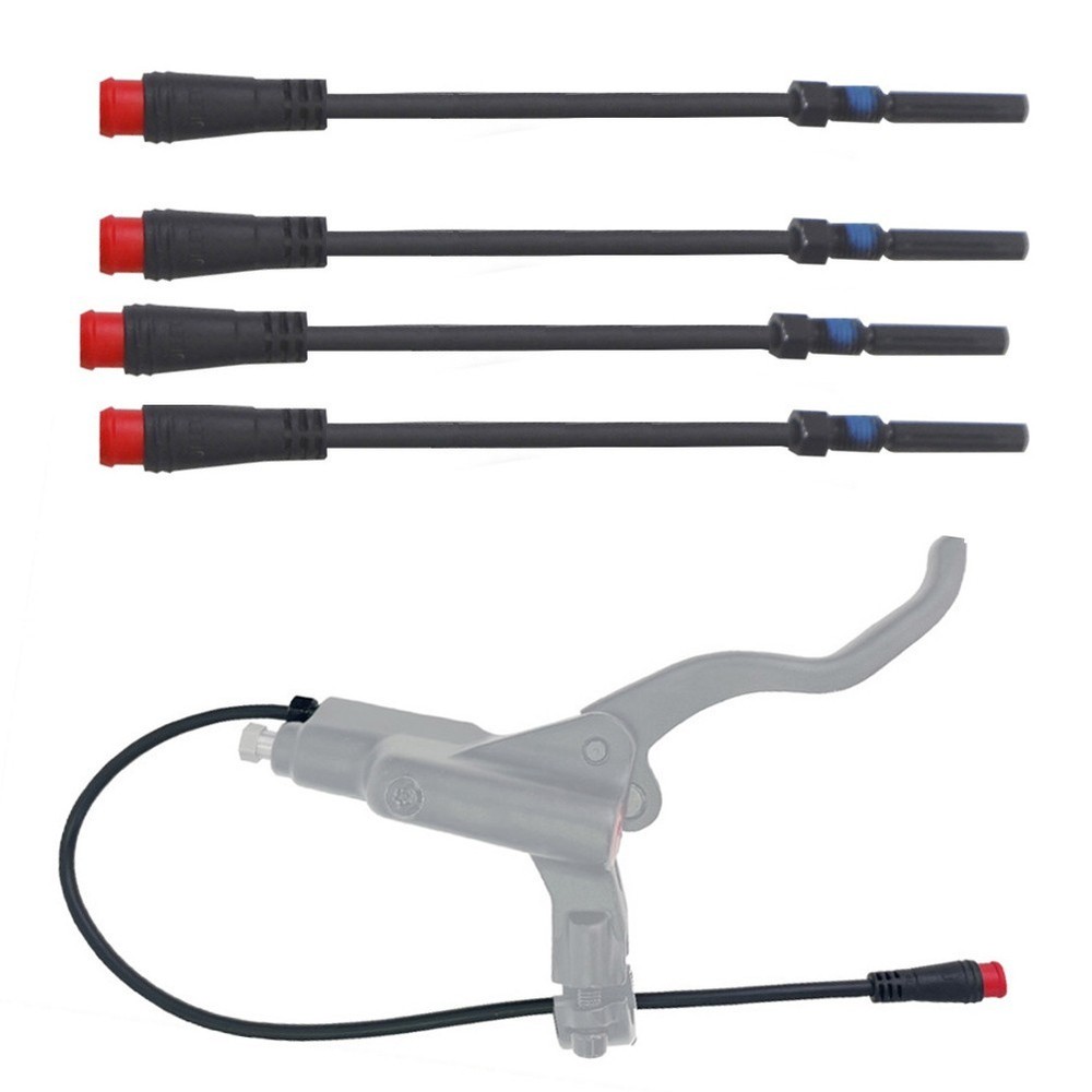 2PIN Sensor Ebike Brake Sensor 150cm Long Cable Black Easy Installation New