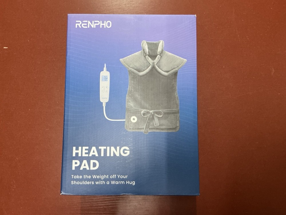 RENPHO Electric Heating Pad (For Shoulders, Neck & Back)