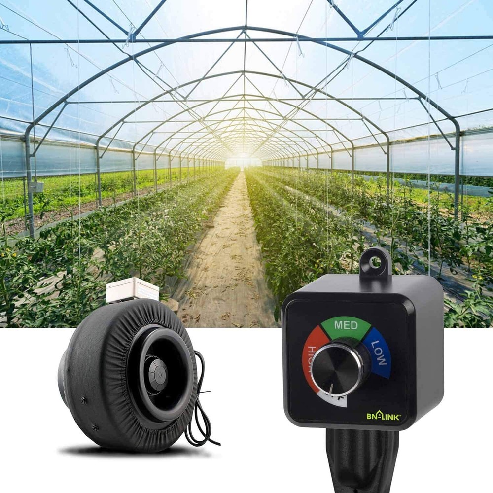 BN-LINK Exhaust Fan Speed Controller Variable 3 Speed Ceiling Vent Fan Control