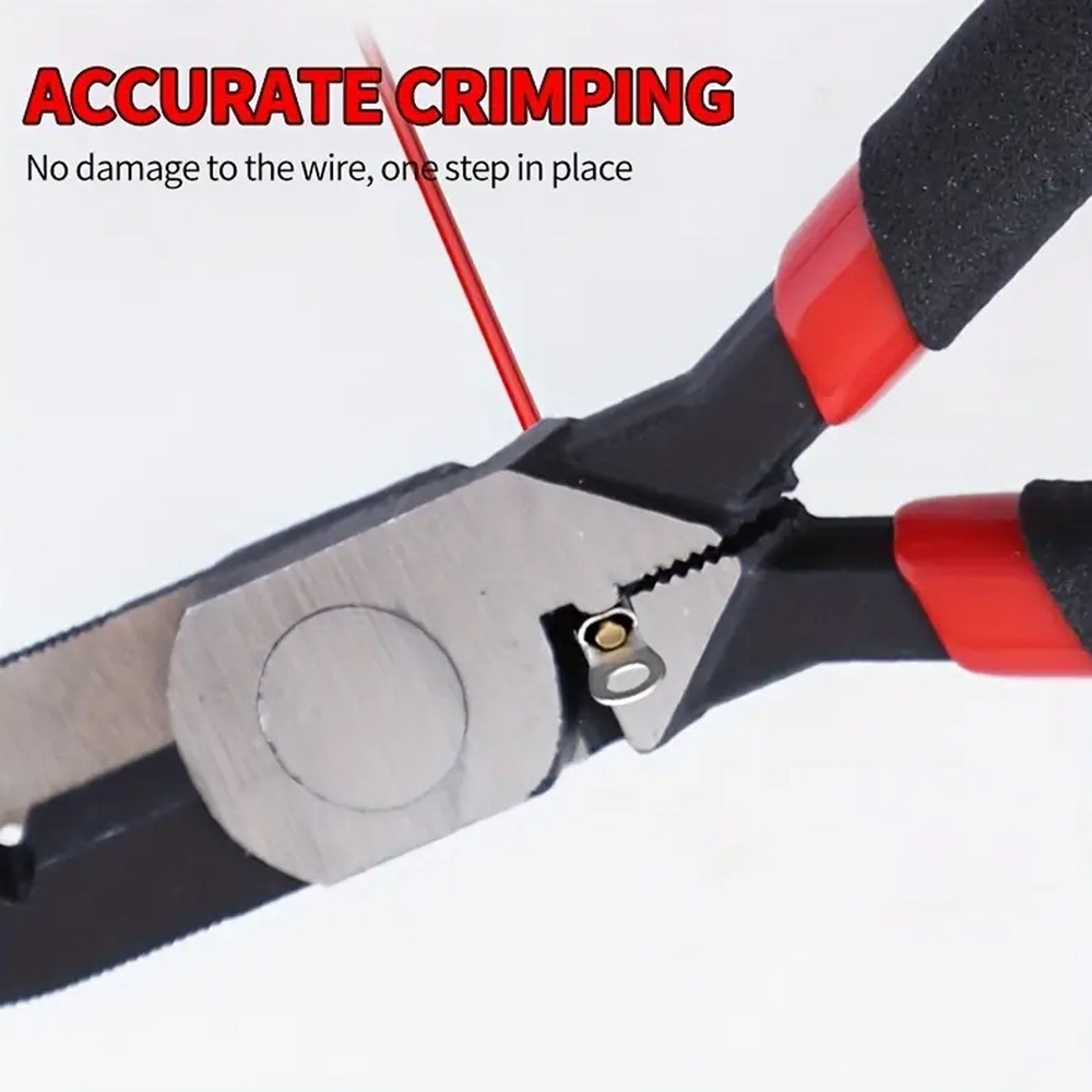 Multi-Function Stripped Screw Removal Pliers - For Cutting, Stripping & Crimping