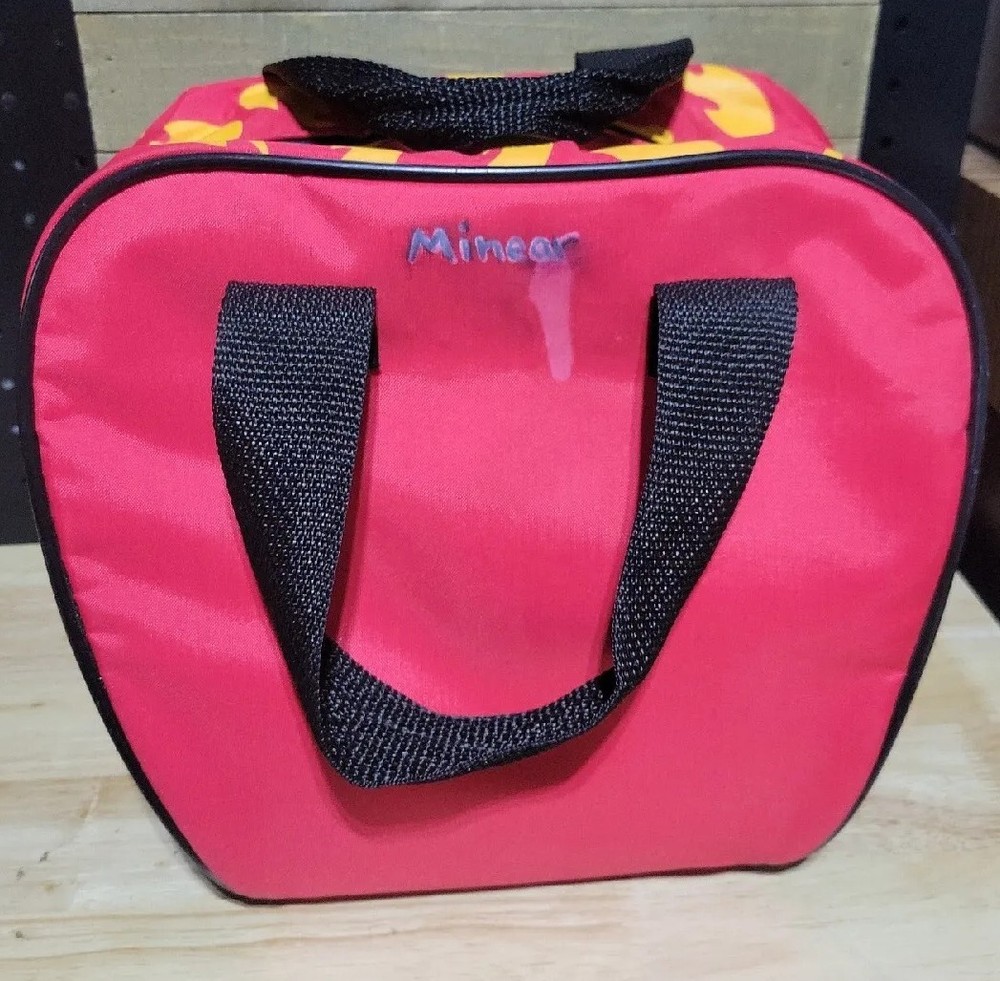 Brunswick Wildfire Single Ball Bowling Bag Red
