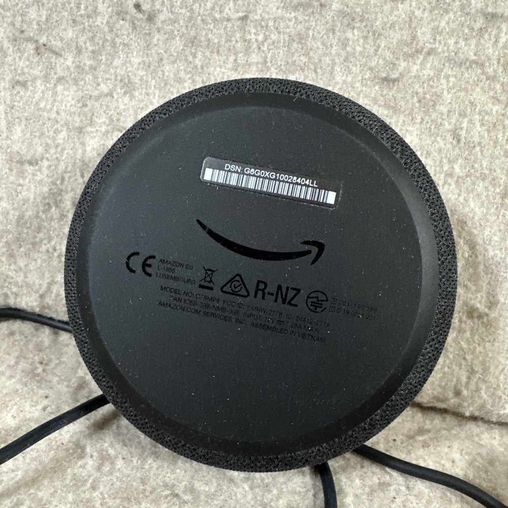Amazon Echo Dot (3rd Generation) Smart Speaker with Alexa with Charger Gray