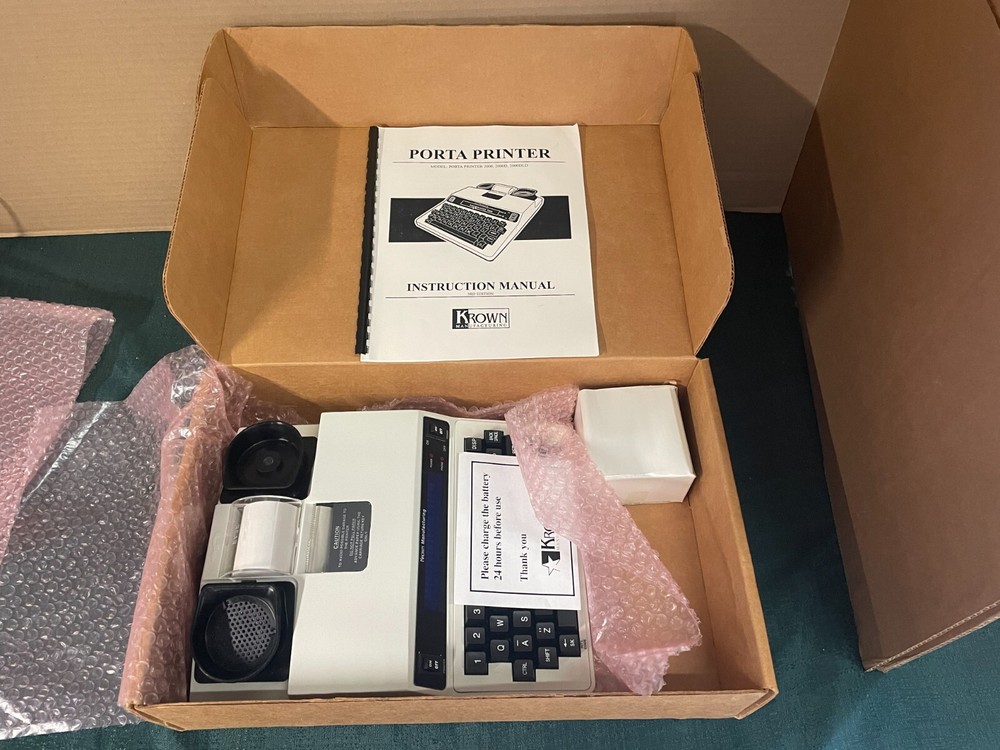 Krown Manufacturing Porta Printer PP2000