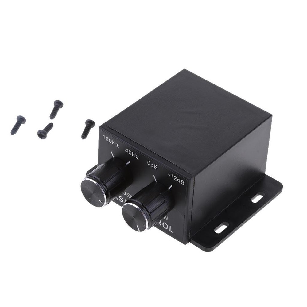 Car Audio Bass RAC Adjust Amplifier Subwoofer Equalizer Crossover Controller