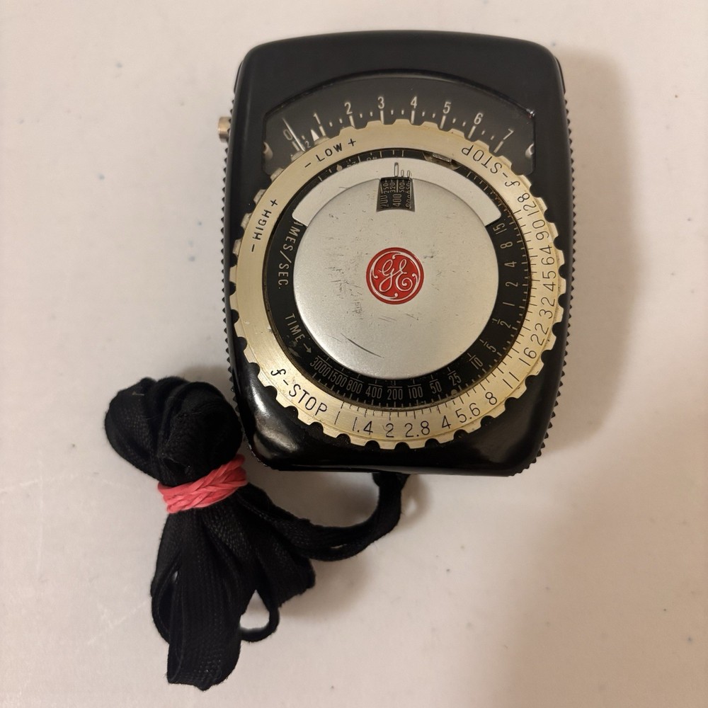 General Electric GE PR-1 Light Exposure Meter untested