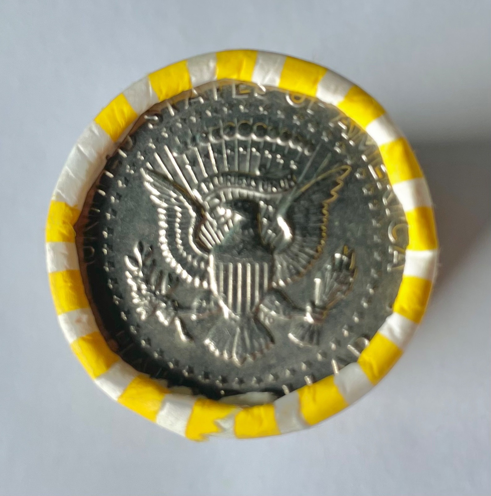 LOWEST PRICE for FIVE (5) Kennedy Half Dollars Rolls UNOPENED, UNSEARCHED!!