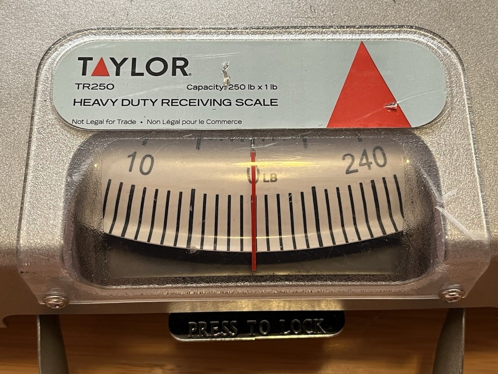 Taylor Precision TR250 Mechanical Receiving Scale