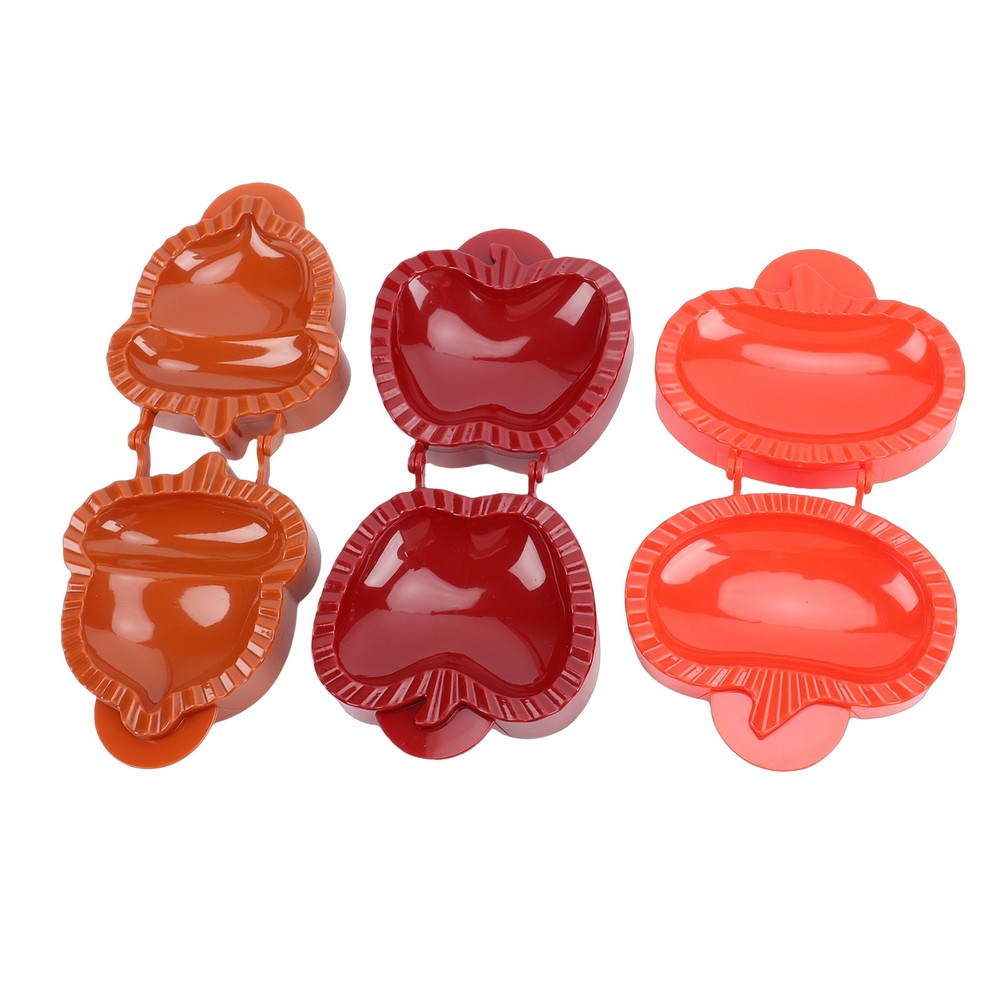 4-3pcs Dough Presser Hand Pie Maker Pumpkin Shaped Fall Mini Pie Press