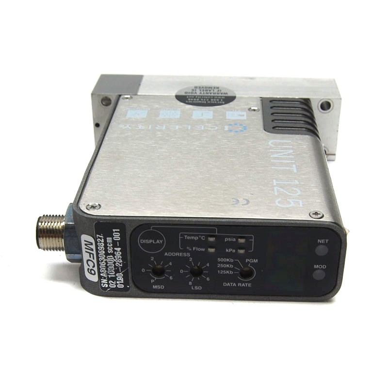 Celerity Unit IFC-125C Mass Flow Controller MFC (O2/100SLM) D-Net Digital C-Seal