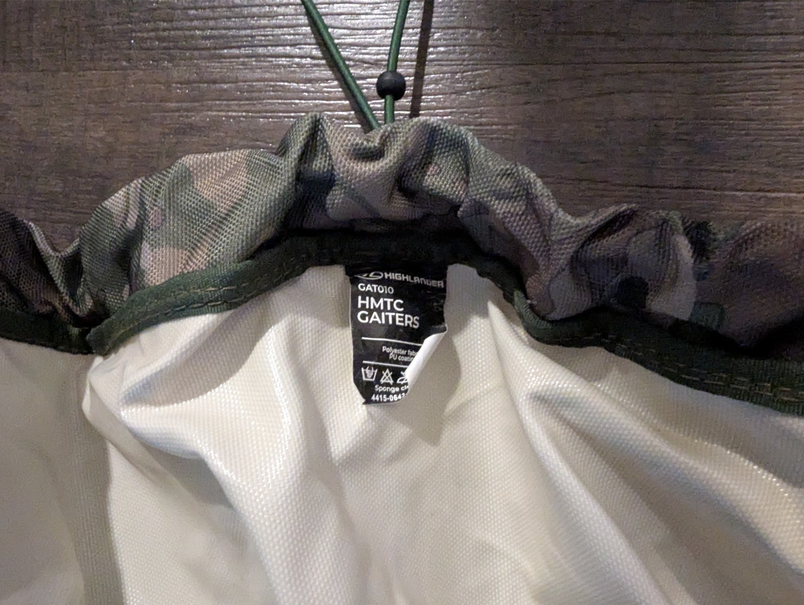 Highlander Forces Leg Gaiters, HMTC Camo