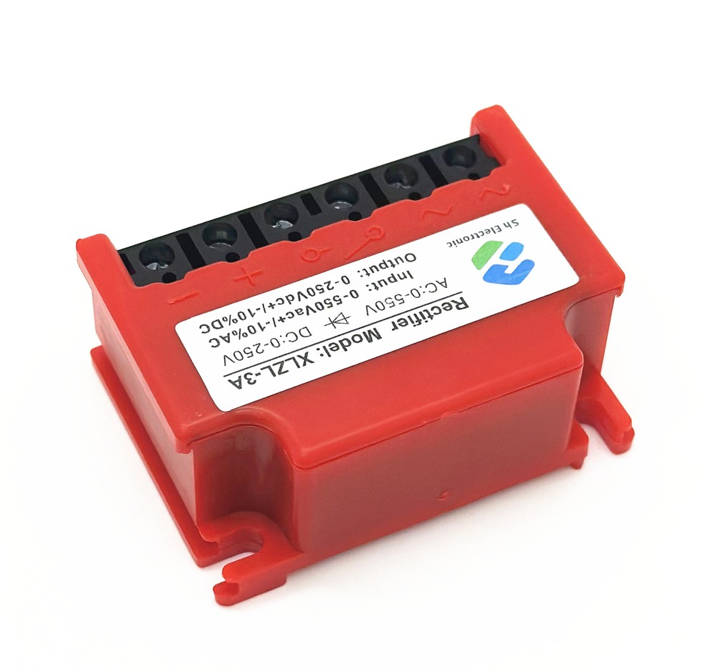 Rectifier model XLZL-3A half-wave brake rectifier module AC0-550V DC0-250V