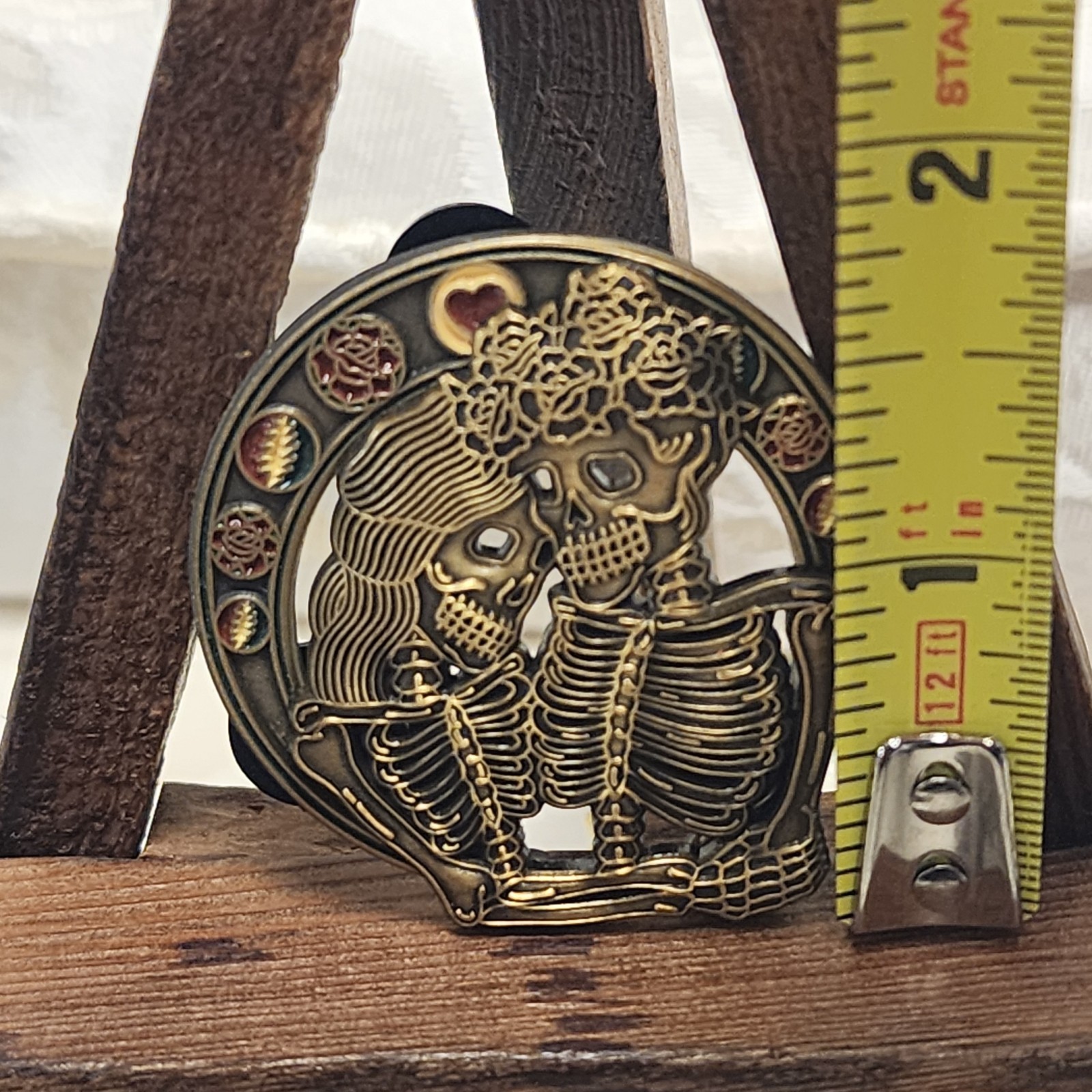 Grateful Dead Pin #8/15 Unique and Rare!