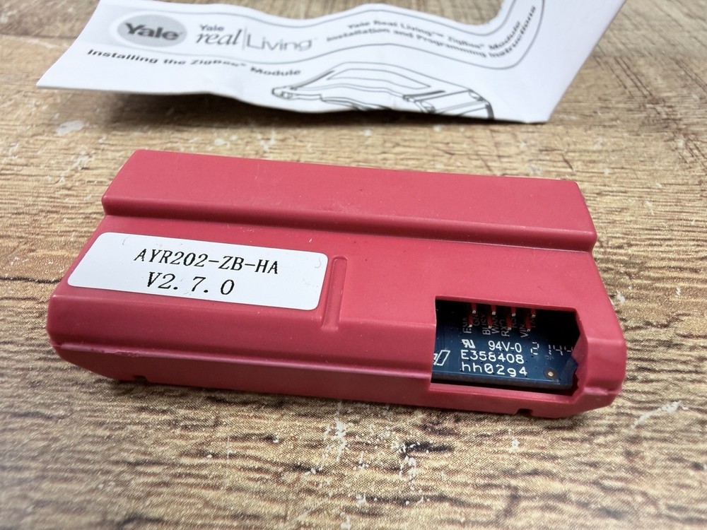 Yale Smart Lock Zigbee Module YRMZB2 With Instructions Open Box Never Used