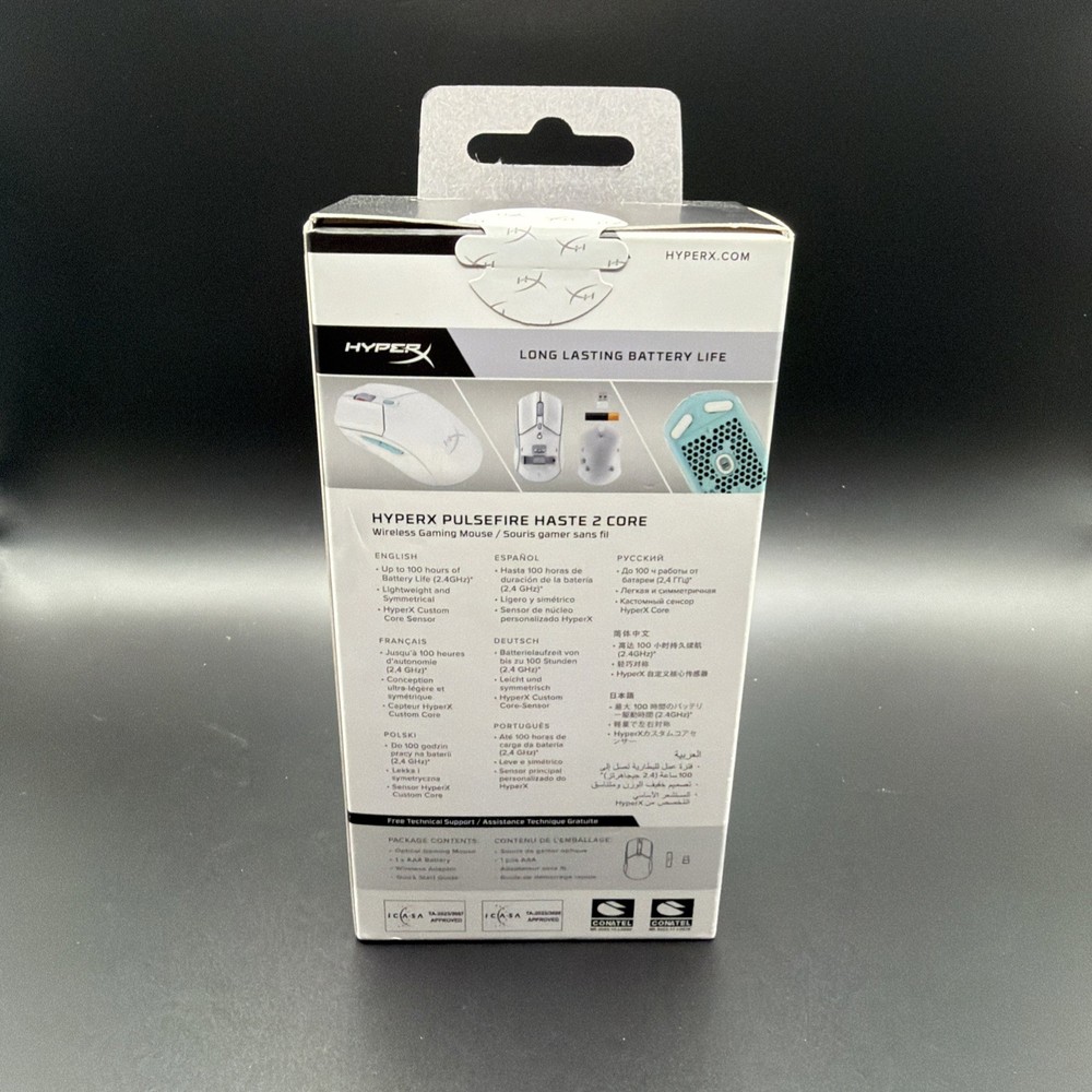 HyperX - Pulsefire Haste 2 Core Lightweight Wireless Optical Gaming Mouse - W...