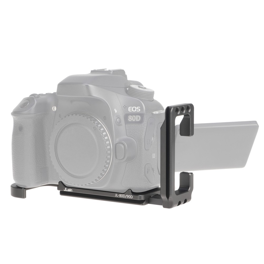 Vertical Quick Release Plate L Bracket for Canon 70D 80D 90D Camera Arca-Tripod