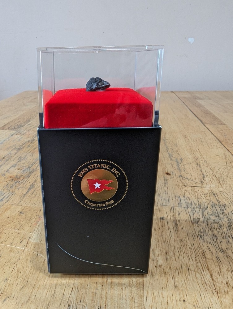Titanic Authentic Coal In Case, Comes With COA
