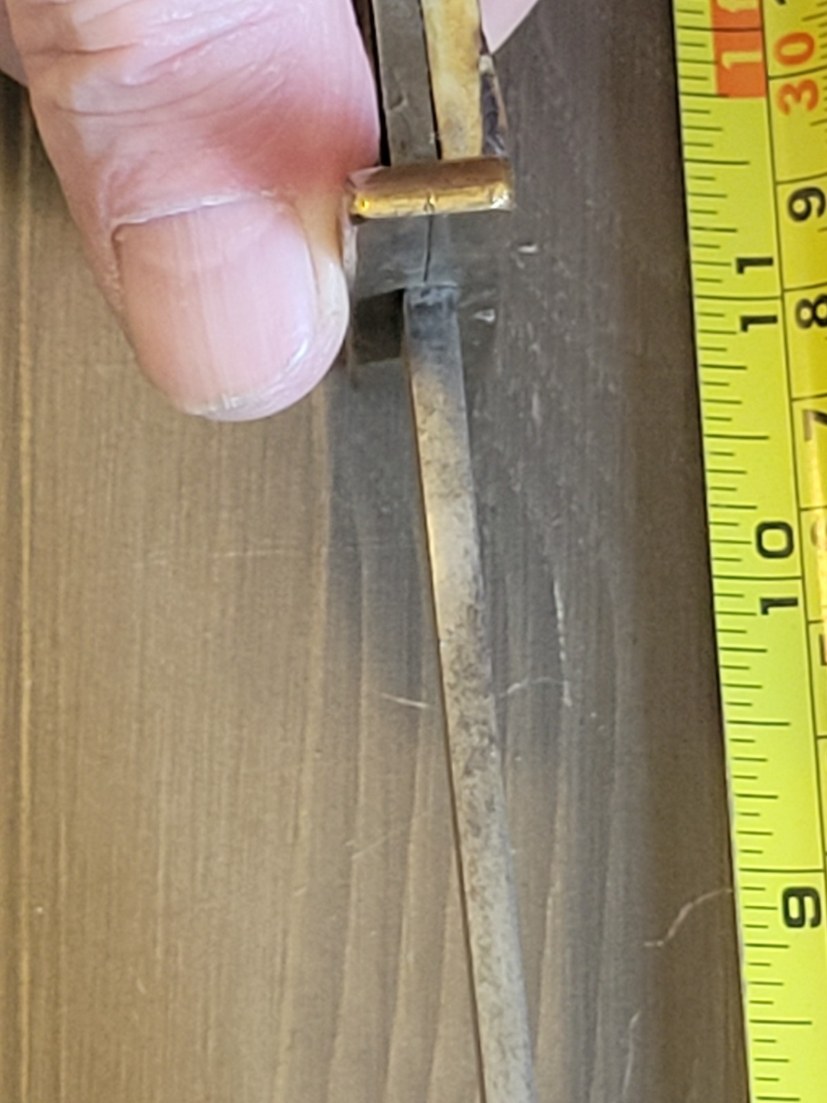 Antique Mid-1800s Stag Handle Fighting Knife with Sheath