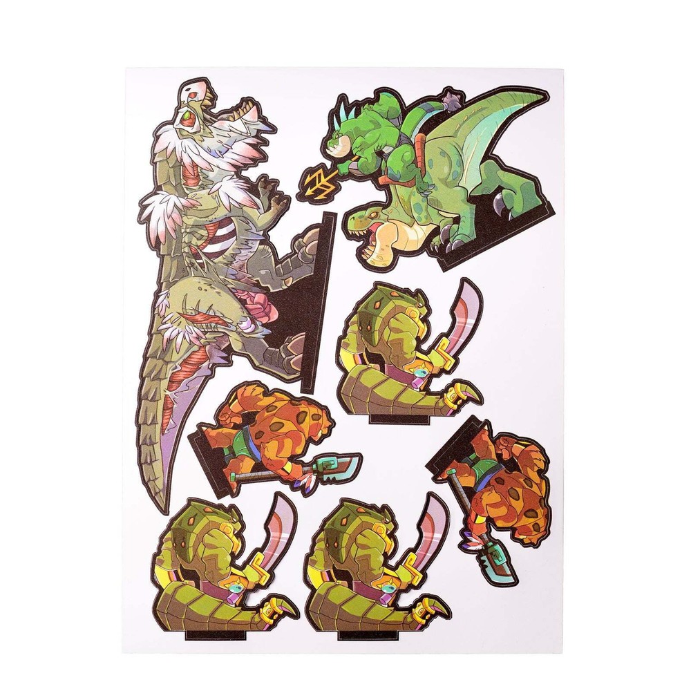 GTG Minis Cold Blooded Set – Snakefolk, Lizardmen & Dinosaurs – 56 Assorted