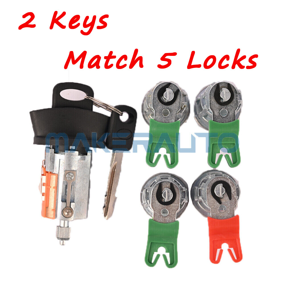 IGNITION KEY SWITCH DOOR LOCK CYLINDER FOR Ford Econoline Van E150 E250 E350