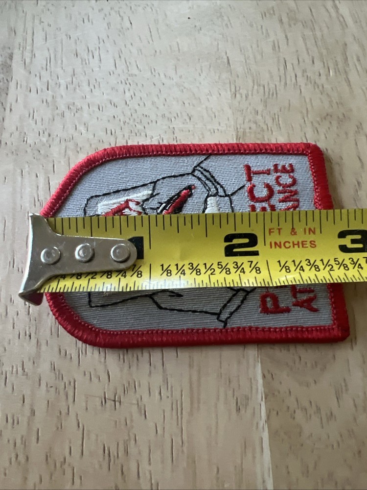 vintage YABA Perfect Attendance bowling patch