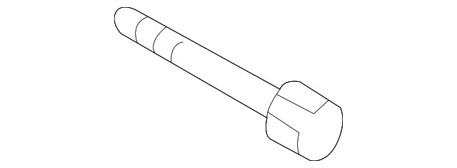 Genuine Mitsubishi Trans Mount Bolt MF104928