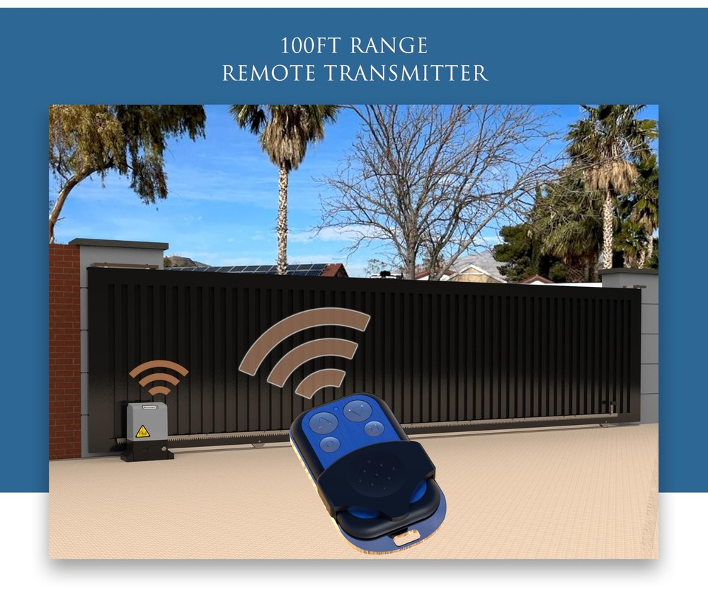 Blütezeit Remote Control for ME-GO & ME-BG Automatic Sliding Gate Opener (3