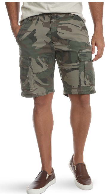 Mens Wrangler Cargo Shorts w Stretch Relaxed Fit Tech Pocket CHOOSE COLOR & SIZE