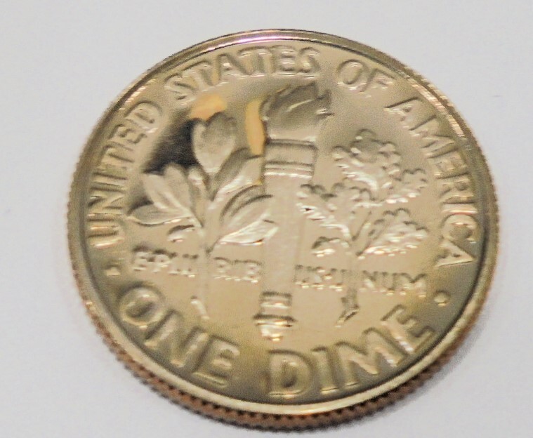 Nice 1989 s Proof Roosevelt Dime From A Proof Set