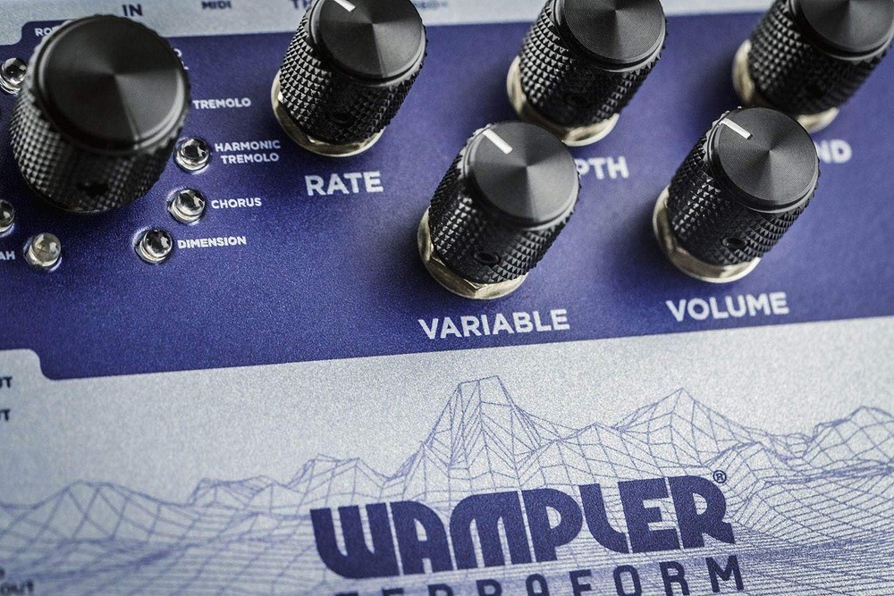 Wampler Terraform Multi-Modulation Guitar Effects Pedal