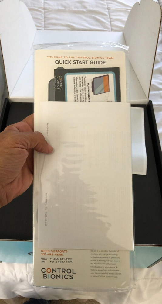 New NeuroNode Trilogy Control Bionics Speech Generation System