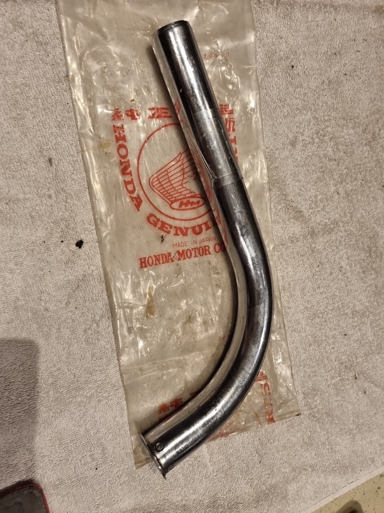 Honda S90 Super 90 Exhaust Header Pipe