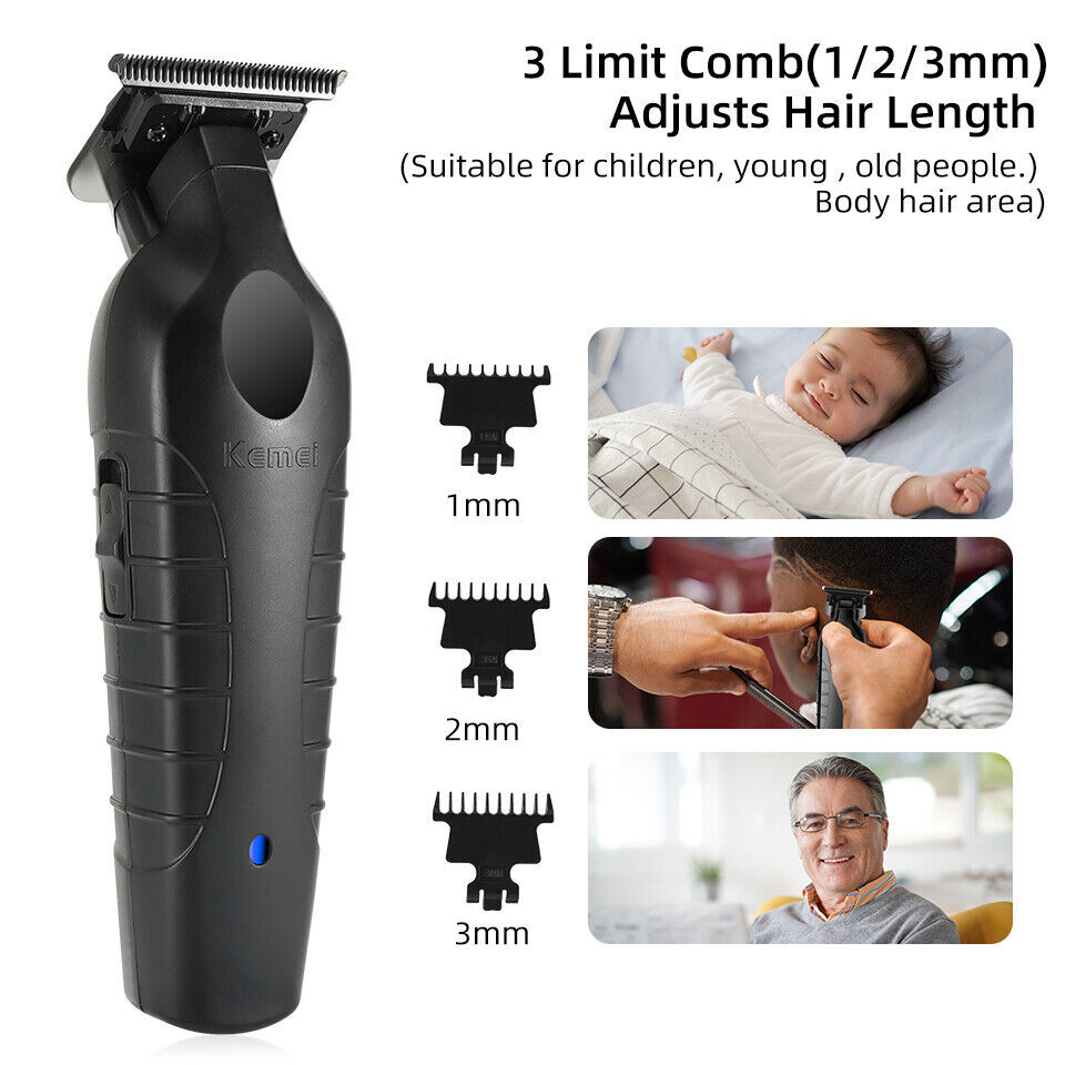 Kemei-2299 Cordless Electric Hair Trimmer Clipper Professional Cutting Machine