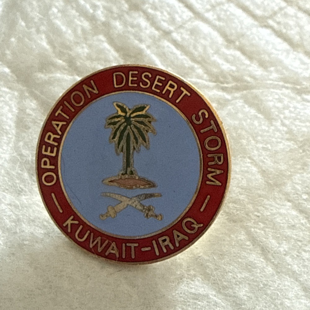 Operation Desert Storm Logo Pin - #101