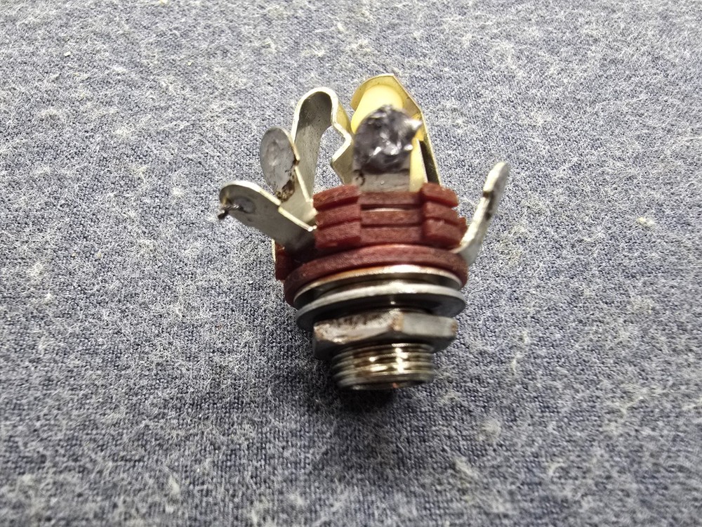 Heathkit SB-310 Ham Radio Receiver Part - Front Panel Headphone Jack