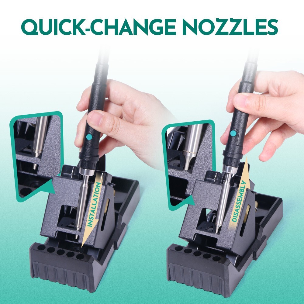 YIHUA 8509-I Precision Hot Air Rework Station Hot Air Gun Digital Display BGA