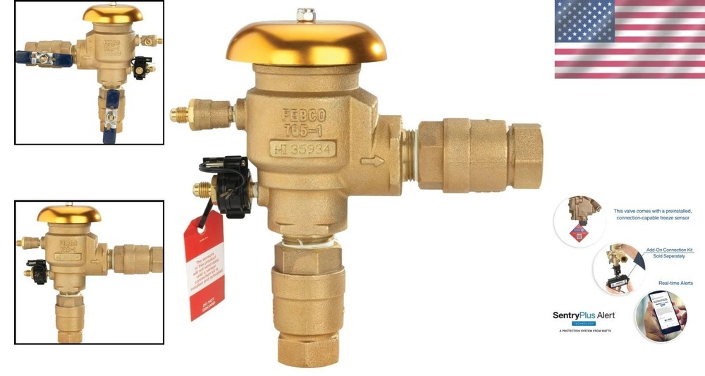 Industrial Grade Backflow Preventer with SentryPlus Alert