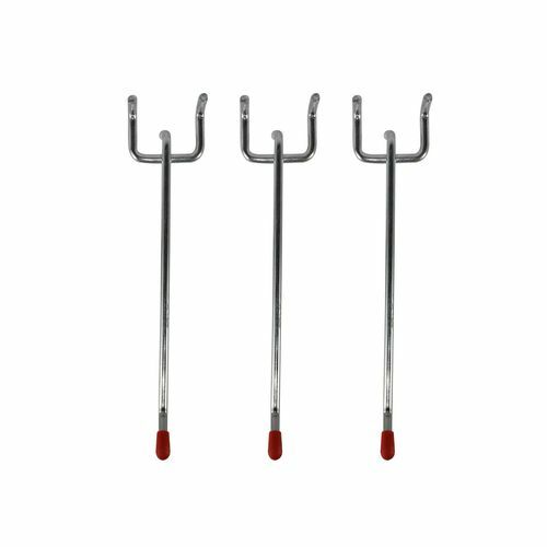 Everhang 100mm Pegboard Hooks - 3 Pack