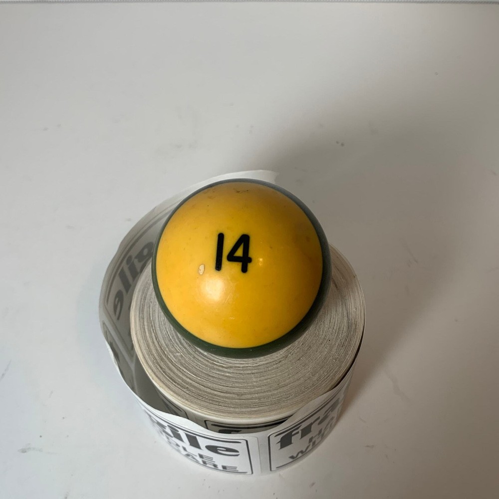 # 14 Green Single Individual Pool Ball Billiard Replacement