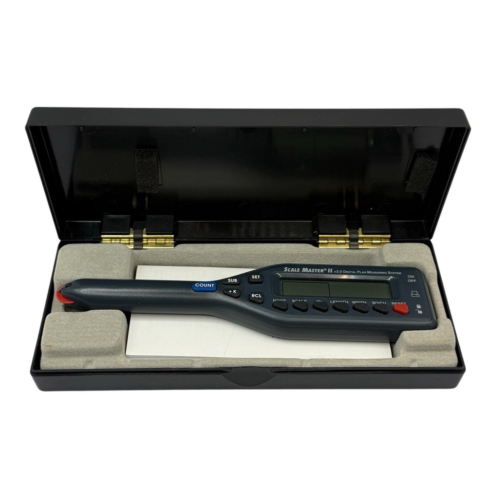 Scale Master II v3.0 Digital Plan Measure System #6130 Tested Working