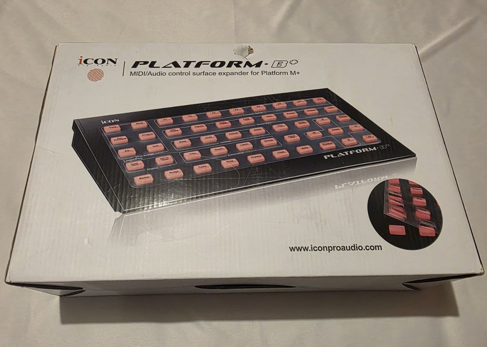 Icon Pro PLATFORM B+ 50 Button Module for Platform M+ DAW Control Surface