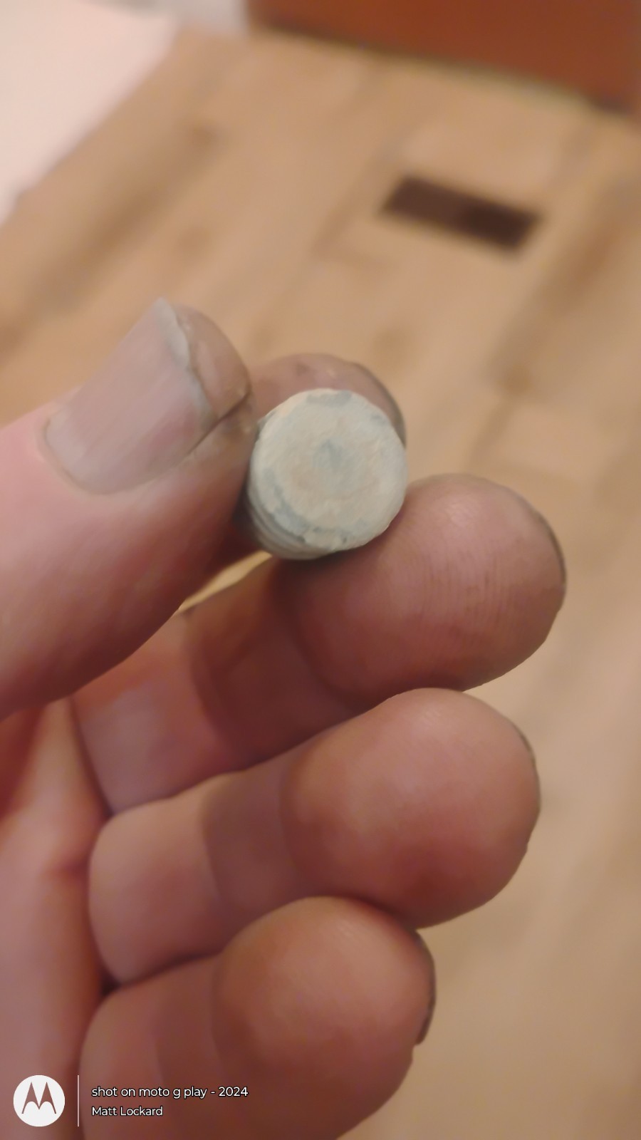 Civil War Gatling Gun Bullet M&M #142