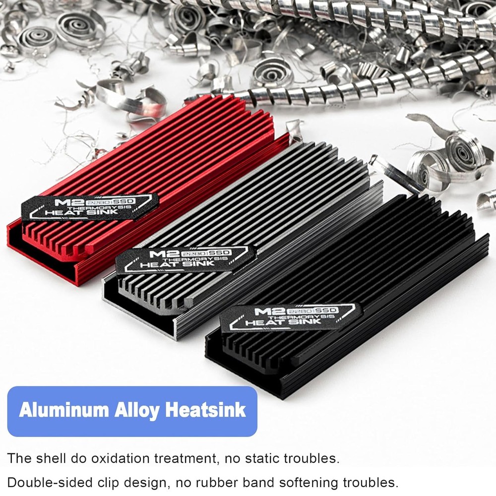 M.2 SSD Heatsink 2280 Thin Cooler