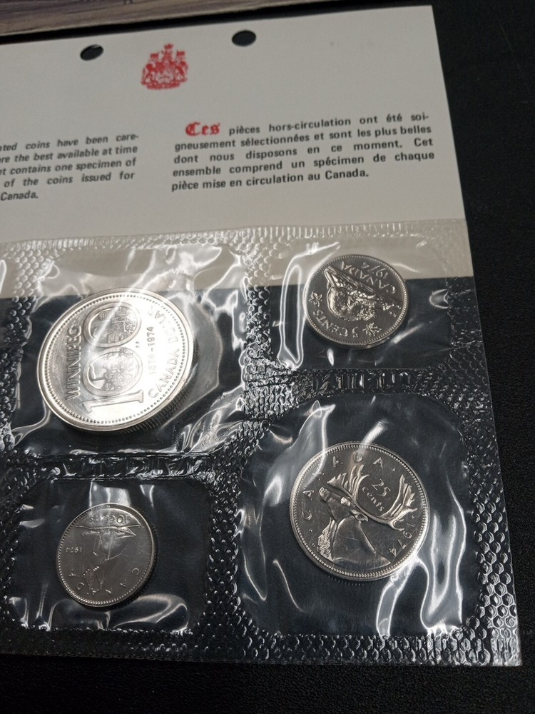 1974 Canada uncirculated coin set