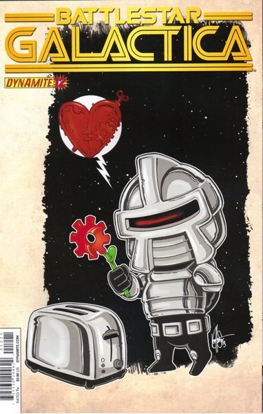 Classic Battlestar Galactica Comic Book Volume 2 #12 B, Dynamite 2014 NEW UNREAD