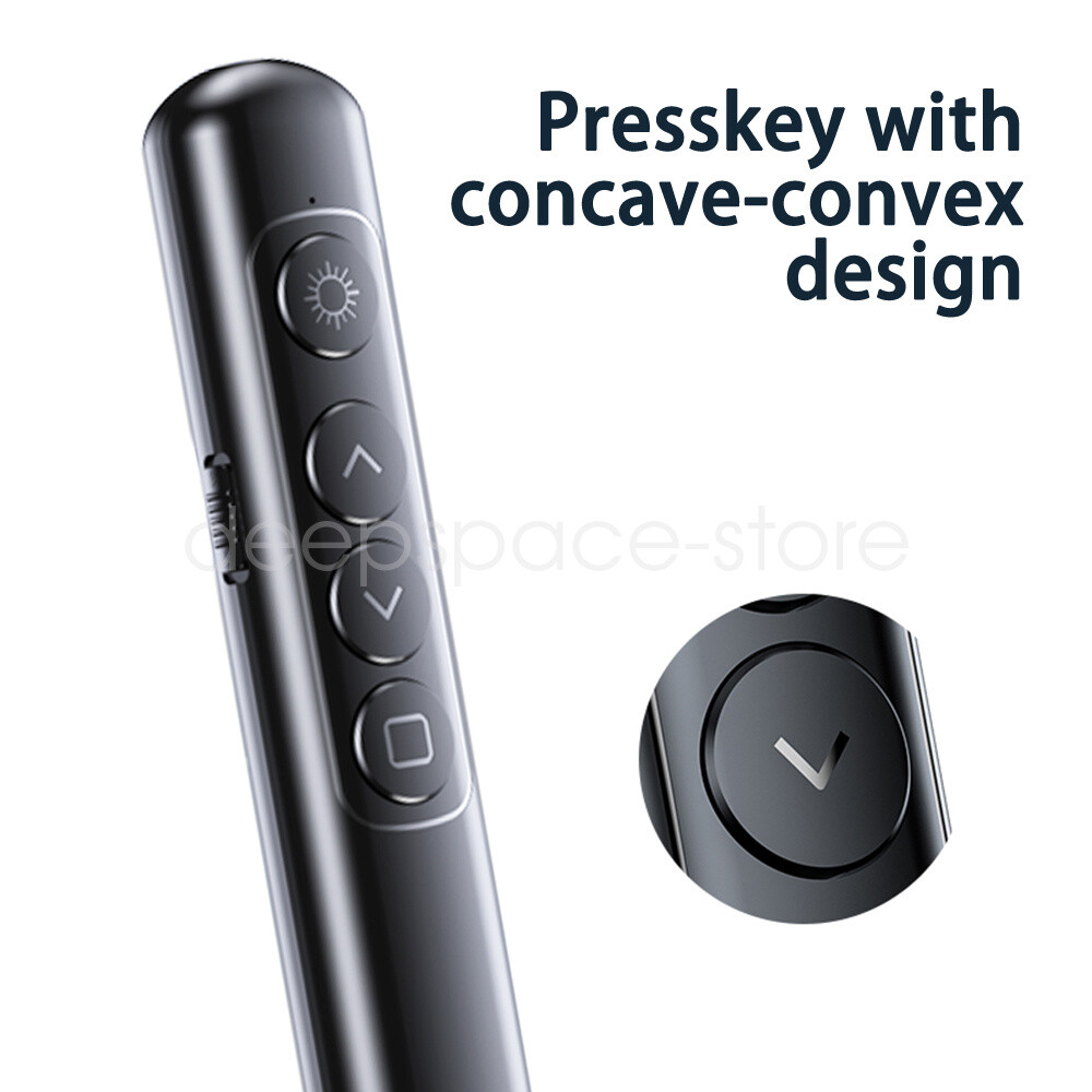 Wireless Presenter Powerpoint Presentation Clicker Remote Control Laser Pointer