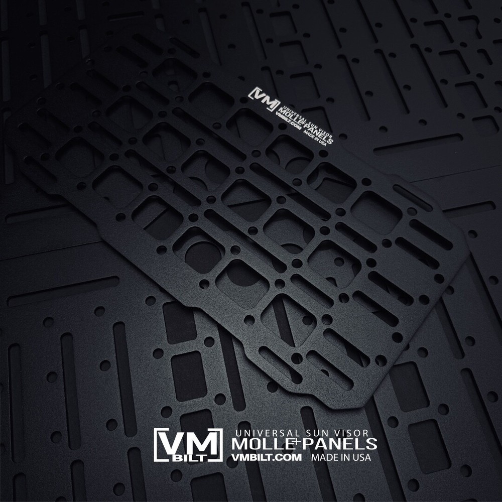 VM BILT MOLLE TACTICAL PANEL SUN VISOR UNIVERSAL