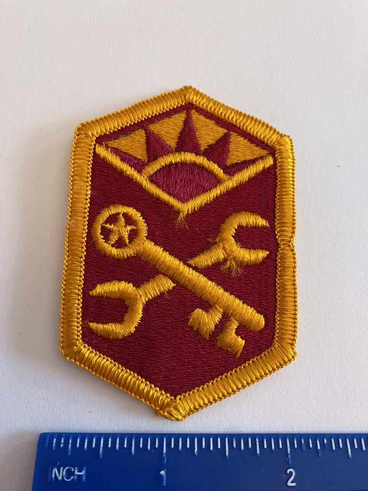 US Army Advance Weapons Support Command  Patch Full Color Patch INV5400