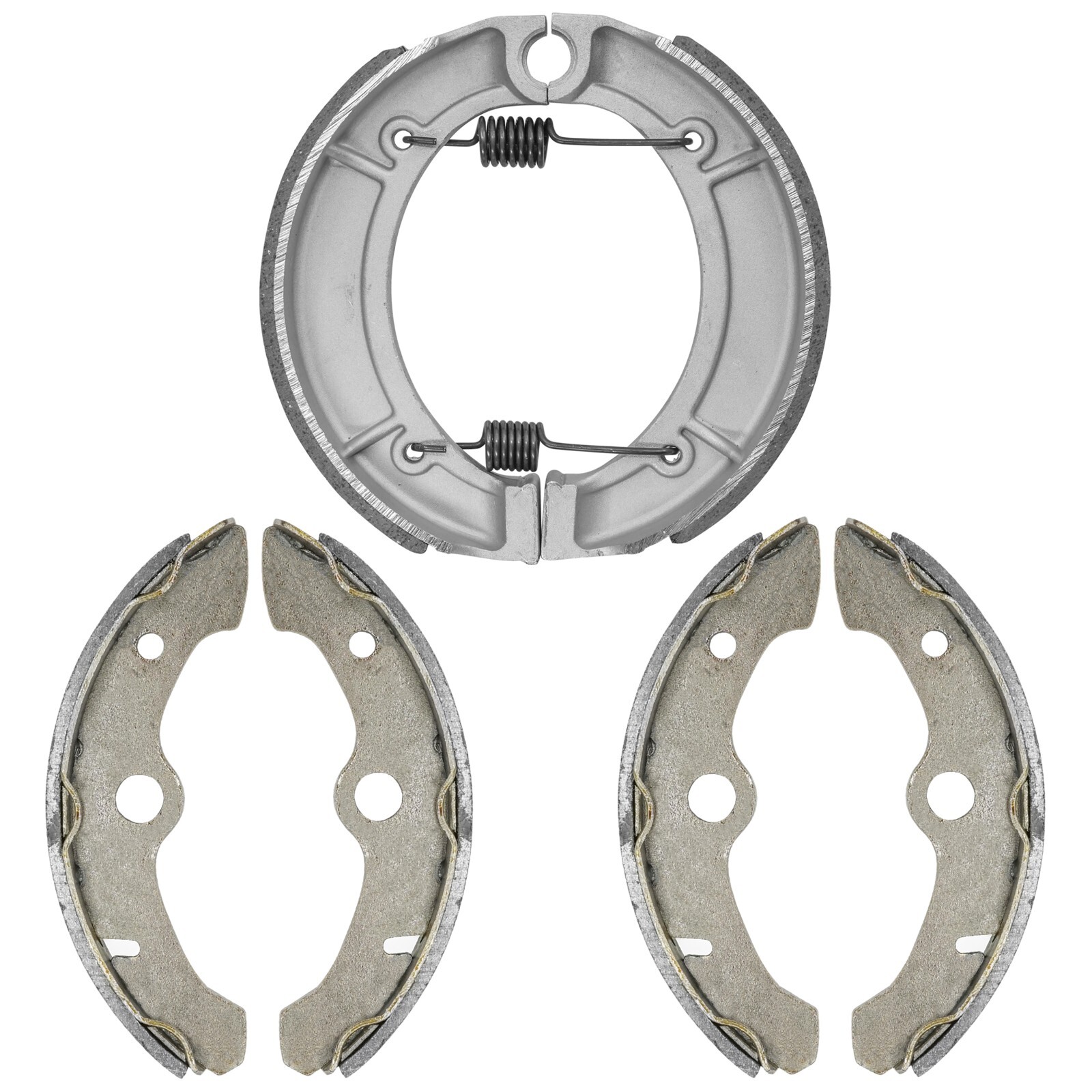 Front & Rear Brake Shoes for Yamaha Kodiak 400 YFM400FW 1993 1994 95 96 97 1998