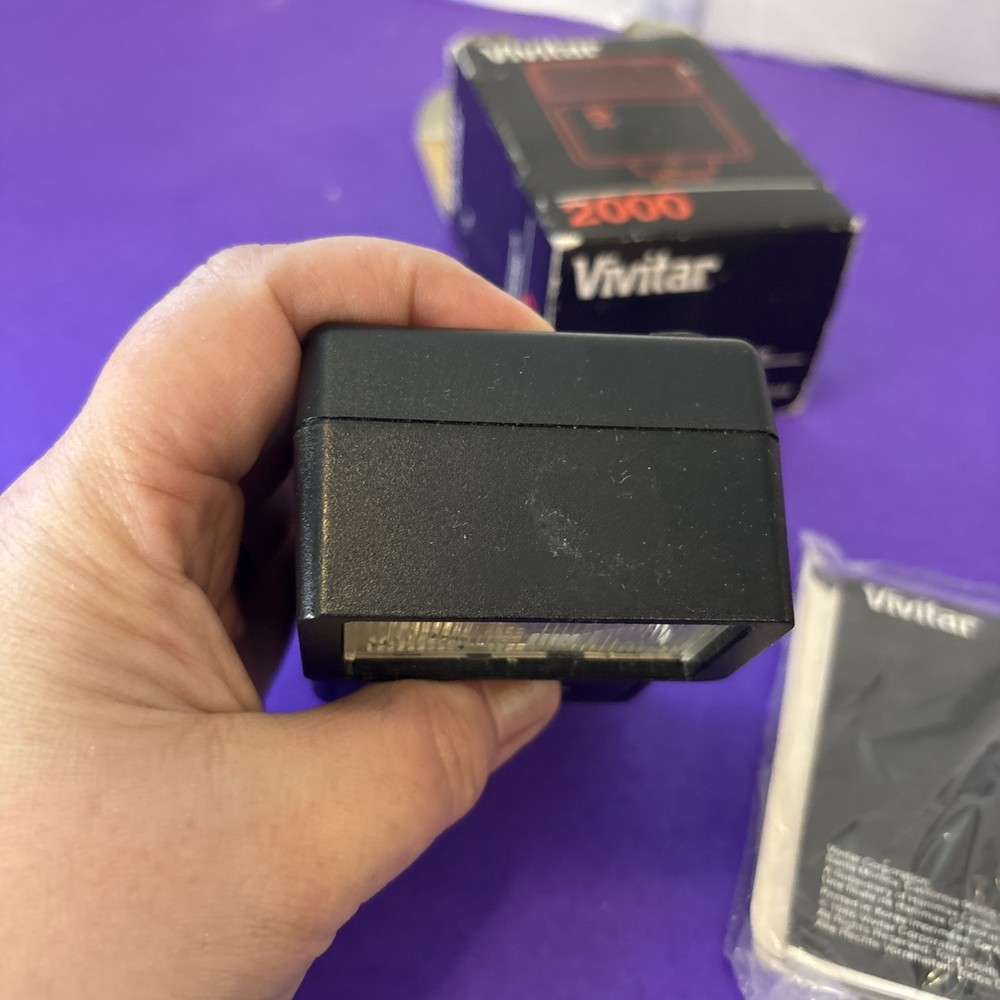 Vivitar Automatic Electronic Flash 2000 Hot Shoe Mount Universal Auto Manual