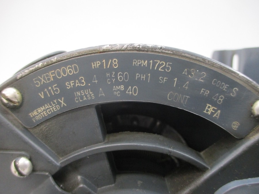 GENERAL ELECTRIC 5XBF006D 115V 3.2A NSNP